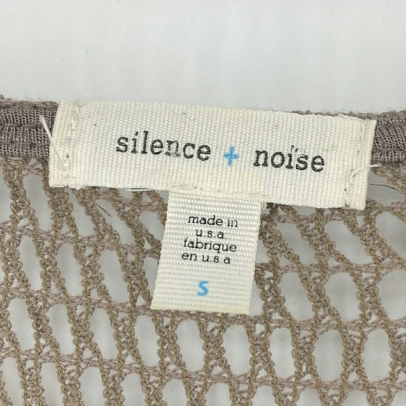 silence + noise Open Front Cardigan - Picture 2 of 5